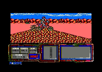 Africa (F) (1986) [Les Cahiers D'Amstrad Magazine] screen shot game playing